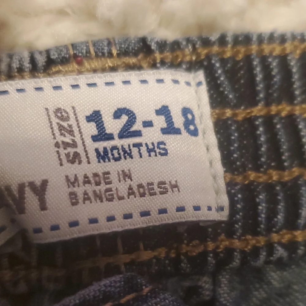 5 For‎ 25$ Old Navy Denim Shorts Boys Size 12-18 Months Blue